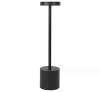 Lampe de table tactile de restaurant sans fil nordique à intensité variable lampes de table de bureau LED rechargeables sans fil USB de luxe modernes