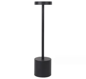 Kablosuz şarj ile masa lambası başucu 10W akülü şarj edilebilir dokunmatik masa lambası telefon şarj
