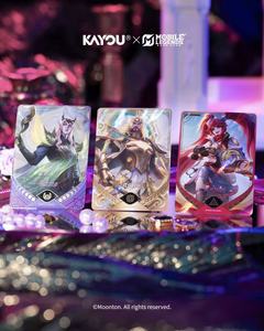 [100% Oficial] Caja Sellada KAYOU-Mobile Legends Bang Bang Cartas Coleccionables Mano del Destino 001A SEA TCG Caja <span class=keywords><strong>de</strong></span> Sobres <span class=keywords><strong>de</strong></span> Papel - Product Image 6