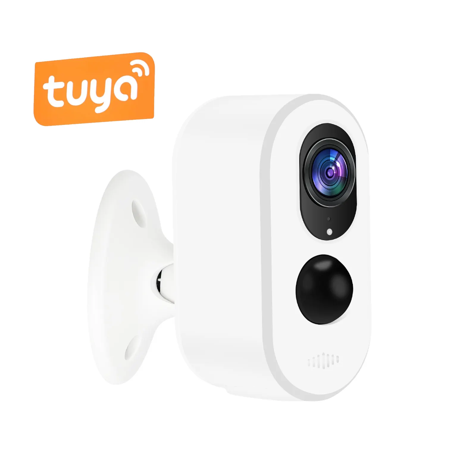 Tuya-Mini cámara de seguridad para interiores, videocámara pequeña con batería PIR 4G, wifi, tarjeta Sim, Internet, batería inteligente