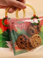 Nouveaux sacs transparents épais de qualité alimentaire pour Noël, parfaits pour les collations, les bonbons, les chocolats, la pâtisserie DIY et les figurines pour enfants.