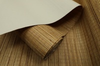 Nouvel Arrivage Échantillon Gratuit Papier Peint en Fibre de Jute Naturelle Écologique Fait Main Couleur Naturelle pour Projets Intérieurs