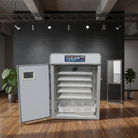 Incubateur automatique pour 440 œufs, taux de réussite de 98%, couveuse professionnelle industrielle pour volailles
