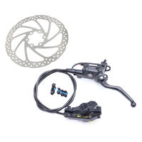 Ensemble de freins hydrauliques pour moto, durable, haute efficacité, frein à huile avant et arrière, adapté aux vélos électriques et aux vélos