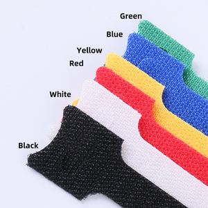 Bán buôn 12x250 mét màu xanh Back-to-Back Nylon móc và vòng lặp quan hệ cáp tổ chức Lưu trữ Dây đai cho văn phòng nhà lớp học Giày - Product Image 6