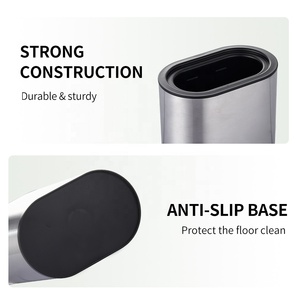 Household Long Handle <strong>Toilet</strong> Cleaning Tools TPR <strong>Silicone</strong> Stainless Steel <strong>Toilet</strong> <strong>Brush</strong> - Product Image 6