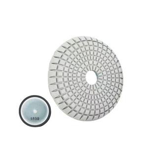 OEM 4 İnç Islak ve Kuru Elmas Parlatma Pedleri Granit Mermer Kuvars Beton Tezgah Açılı Taşlama Makinesi Taş Parlatıcı için - Product Image 1