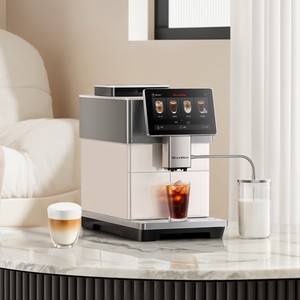 เครื่องชงกาแฟ Dr.Coffee H3 อัตโนมัติเต็มรูปแบบ พร้อมหน้าจอสัมผัส ตั้งโปรแกรมได้ มีเครื่องทำฟองนม เครื่องชงกาแฟขนาดเล็กสำหรับใช้ในบ้าน - Product Image 5