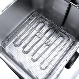 <span class=keywords><strong>Friteuse</strong></span> électrique en acier inoxydable <span class=keywords><strong>8</strong></span> <span class=keywords><strong>litres</strong></span>, bon prix, équipement Commercial pour la cuisine - Product Image 4