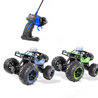 EPT 1:18 4CH Alloy RC Rock Crawler 4WD Off Road Climbing Truck All Terrain Remote Control Car LED Light Rechargeable