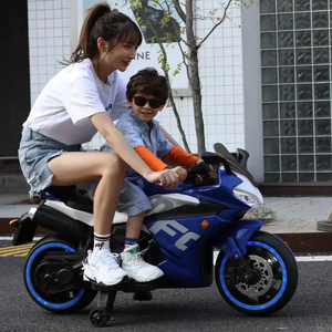 มอเตอร์ไซค์ไฟฟ้าสำหรับเด็กขายส่ง รถแบตเตอรี่แบบชาร์จได้สำหรับเด็กอายุ 2-4 ปี วัสดุพลาสติกสำหรับเด็ก - Product Image 6
