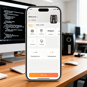Développement de logiciels <span class=keywords><strong>IOS</strong></span> pour Smart Bluetooth Air Fryer Multi-Device Collaboration Intelligent Kitchen Features Java Flutter/<span class=keywords><strong>Dart</strong></span> - Product Image 2