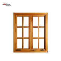 Fenêtres conformes à la norme NFRC AS2047, profilés en aluminium personnalisés, fenêtres en bois composite fabriquées en Chine