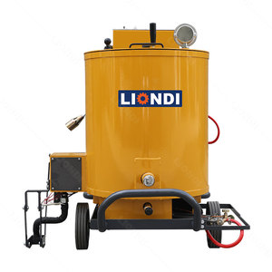 Macchina per Sigillatura Crepe Asfalto 60L a Spinta Manuale, Attrezzatura Portatile per Riempimento Crepe Stradali per Piccole Costruzioni di Pavimentazioni - Product Image 1
