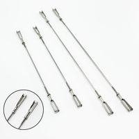 Connecteur de biellette M2x120mm en acier inoxydable, pour bateau RC, voiture, avion, hélicoptère