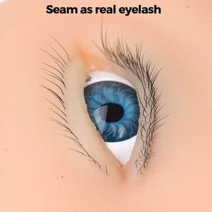 Manichino <span class=keywords><strong>Occhi</strong></span> Multistrato per Pratica Extension Ciglia in Silicone a Prezzo di Fabbrica per Formazione Applicazione Ciglia - Product Image 5