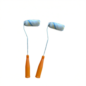 Paint Roller Large Thumb 20cm Orange Handle For Wall Painting - Product Image 2