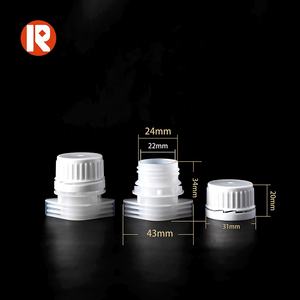 中国メーカー22mm飲料ポーチスパウトプラスチックスパウトとキャップ - Product Image 5