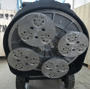 Pulidora de Pisos Eléctrica Manual para Concreto Tipo 800 con Sistema Planetario de 12 Cabezas y Bajo Costo de Mantenimiento - Product Image 2