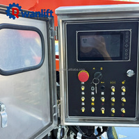 Plataforma Elevadora Araña de 20m con Orugas, Eléctrica, Autopropulsada, Hidráulica, 300kg, Estructura de Acero Aleado, Certificación CE