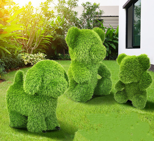 Figuras Miniatura Animales FineInno - 6 Piezas De Resina (Oveja, Cerdo, Conejo) Para Decorar Jardín O Hogar