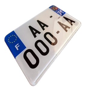 Placa <span class=keywords><strong>de</strong></span> Matrícula Europea <span class=keywords><strong>de</strong></span> Aluminio Metálica Personalizada, Nueva <span class=keywords><strong>de</strong></span> Fábrica <span class=keywords><strong>Original</strong></span> - Product Image 3