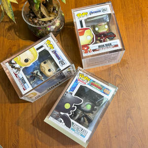 TCG-Protector acrílico transparente personalizado, fabricante Funko Pop, funda rígida apilable de 4 pulgadas, funda magnética Pokemon Funko Pop Thor Marvel - Product Image 5