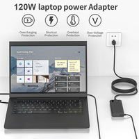 Adaptador de ordenador portátil al por mayor 120W 19.5V6.15A 7,4*5,0 MM Ac/DC cargador de corriente para HP 2, 2, 2, 2, 2, 2