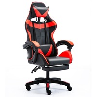 Chaise de bureau pivotante inclinable en cuir PU Anji personnalisée à prix abordable, chaise de jeu pour ordinateur, chaise de gaming style course, Silla Gamer