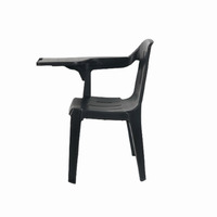Fournisseurs de mobilier scolaire philippin : Chaise d'école avec tablette intégrée, chaise d'écriture pour l'enseignement universitaire et scolaire, pour les administrations