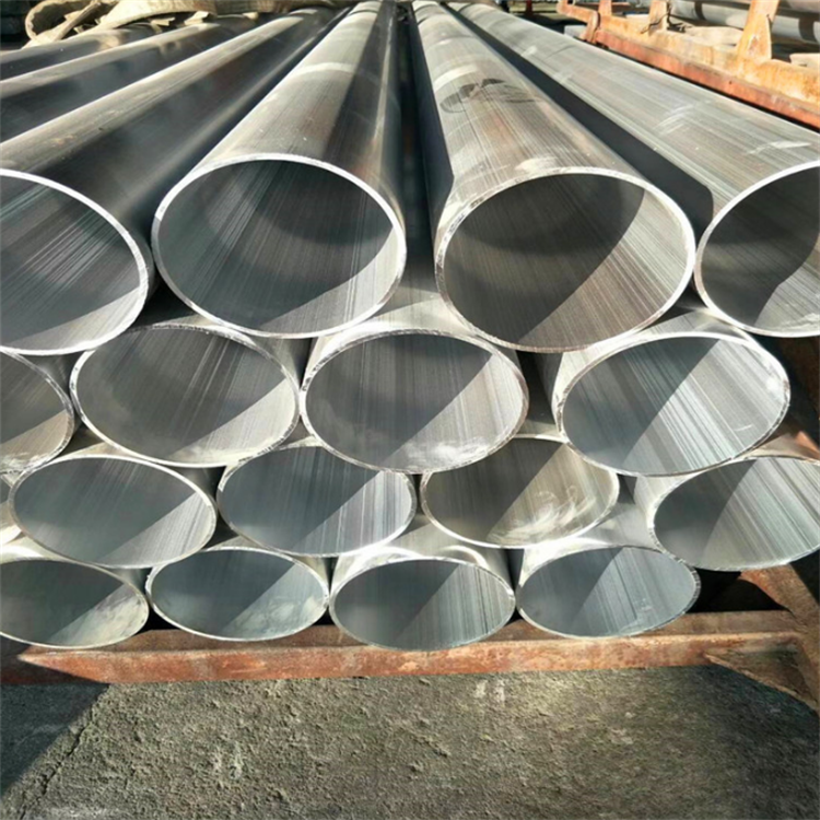 6082 Silver Color Extruded Anodize Aluminum Pipe 6082 Silver Color Extruded Anodize Aluminum Pipe