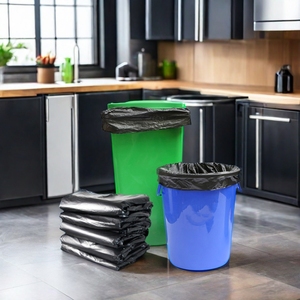 Sacs poubelles robustes en promotion, personnalisables, vente en gros à prix abordable, sacs poubelles de qualité supérieure et très résistants - Product Image 2