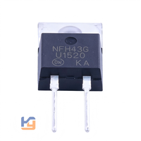 Diode de récupération ultra-rapide MUR1520G 200V 15A ITO-220, redresseur à commutation rapide, diode de puissance SMD, originale en stock
