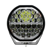 Phare de travail LED moderne 9'' E-MARK 150W, double blanc ambre DRL, IP68, 9-32V, feux de conduite, projecteur pour 4x4, camion, SUV, tout-terrain