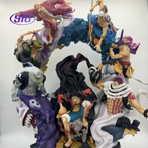 16 Estilos de Figuras Acrílicas de Anime de One Piece, Decoración de Escritorio, <span class=keywords><strong>Luffy</strong></span>, Zoro, Sanji, <span class=keywords><strong>Nami</strong></span>, Modelo de <span class=keywords><strong>Cosplay</strong></span>, Placa Decorativa, Regalo, Ace, Sabo - Product Image 3