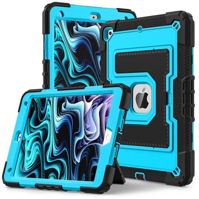 Kids Style Protective Heavy Duty Shockproof Rugged Tablet Case for For iPad 10.2 9th 8th 7th Generation Kids Tablet Case Cover