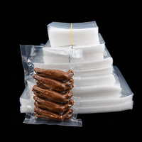 Sacs d'emballage sous vide en nylon personnalisés, matériau de qualité alimentaire, conforme aux normes FDA, pochette de stockage alimentaire sûre pour les aliments cuits, les ailes de poulet, les canards