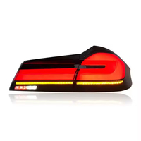 Luces Traseras SJC para BMW Serie 5 G30 G38, Conjunto de Luces Traseras 18-23 F90 M5, Luces Traseras LED Completas, Luces de Freno con Intermitentes LCI