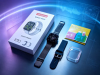 Jam Tangan Pintar WK89 Terbaru 2026 Layar 2.1 Inci Tombol Ganda Berputar Fitpro S9 IWO Smartwatch PK T800 Ultra T900 I8 M29 M69