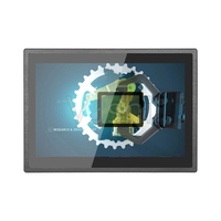 Tableta Industrial Resistente al Agua IP65 de 10.1 Pulgadas con Pantalla Táctil, Montaje en Panel, PC Todo en Uno, Sin Ventilador, PC Integrado