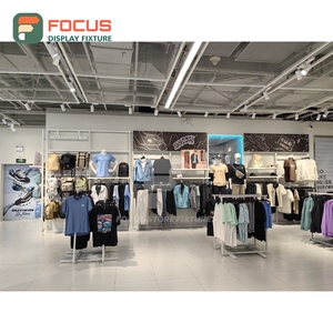New Design Brand Store Metal Wall Display Retail Solution Provider Apparel Store - Product Image 6