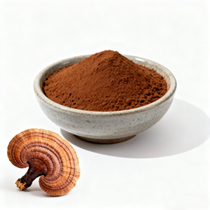 Экстракт грибов рейши Sanyuan по лучшей цене, экстракт Ganoderma Lucidum, 10%-50% полисахариды в виде порошка, пластиковый контейнер - Product Image 1