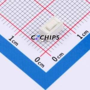 ZX-QC36-4.3TPWD Tactile Switch SMD,6x3.5mm Switch Single Pole Single Throw Rectangle Button 2.6N Vertical Mount - Product Image 1