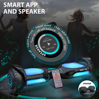 Gyroor Offres Spéciales personnalisé 250w hoverboard 6.5 avec haut-parleur et bon Service après-vente