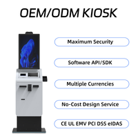 Máquina de Pago Automático con Monedas, Lector de Códigos de Barras RFID, Impresora de Recibos, Dispensador de Efectivo, Kiosco con SDK