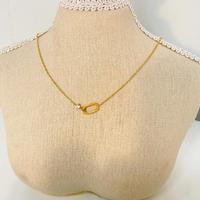 Collier en acier inoxydable argenté pour eau douce, design ajouré, résistant à la transpiration, article de choix des influenceurs professionnels transfrontaliers, cadeau