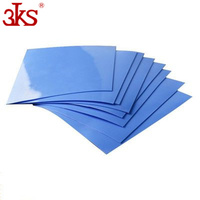 Pads thermiques conducteurs en silicone haute performance 50x50x1mm pour SSD, CPU, FPU, dissipateur thermique LED, refroidissement PC