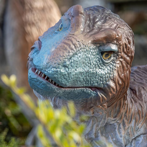 卸売カスタマイズ可能な等身大アニマトロニクスナヌクサウルス恐竜-リアルな動きをする北極恐竜モデル金属部品公共 - Product Image 2