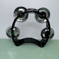 Hand Bell Percussion Instrument Tambourine Ring Thickened Small Four Bell Ring Orff Rattle