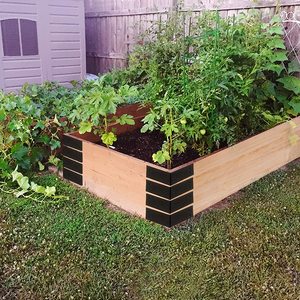 Khung Góc Giường Vườn Màu Đen Khung Góc Giường Bằng Kim Loại Được Khoan Sẵn Kết Nối Khung Góc Vườn - Product Image 6